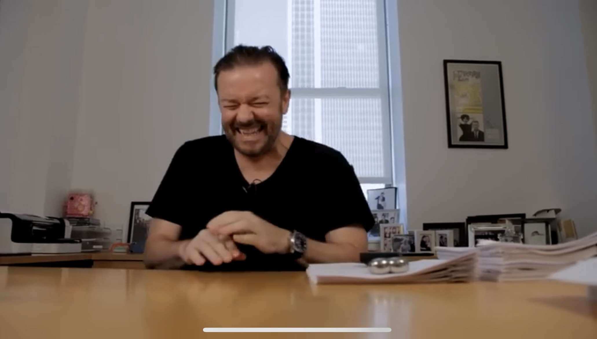 Ricky Gervais Tells A Story About Learning To Write