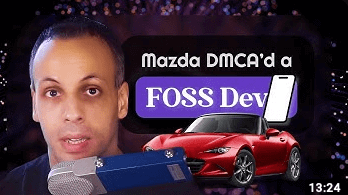 Mazda Files DMCA Against Open Source Programmer