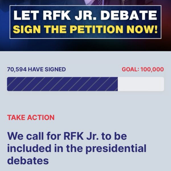 Petition To Get RFK Jr. Onto The CNN Debate Stage